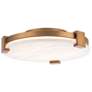 2_Modern Forms Catalonia 16 3/4"W Aged Brass LED Ceiling Light