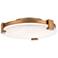 Modern Forms Catalonia 16 3/4"W Aged Brass LED Ceiling Light