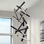 1_Modern Forms Chaos 31" Wide Black LED Pendant Light