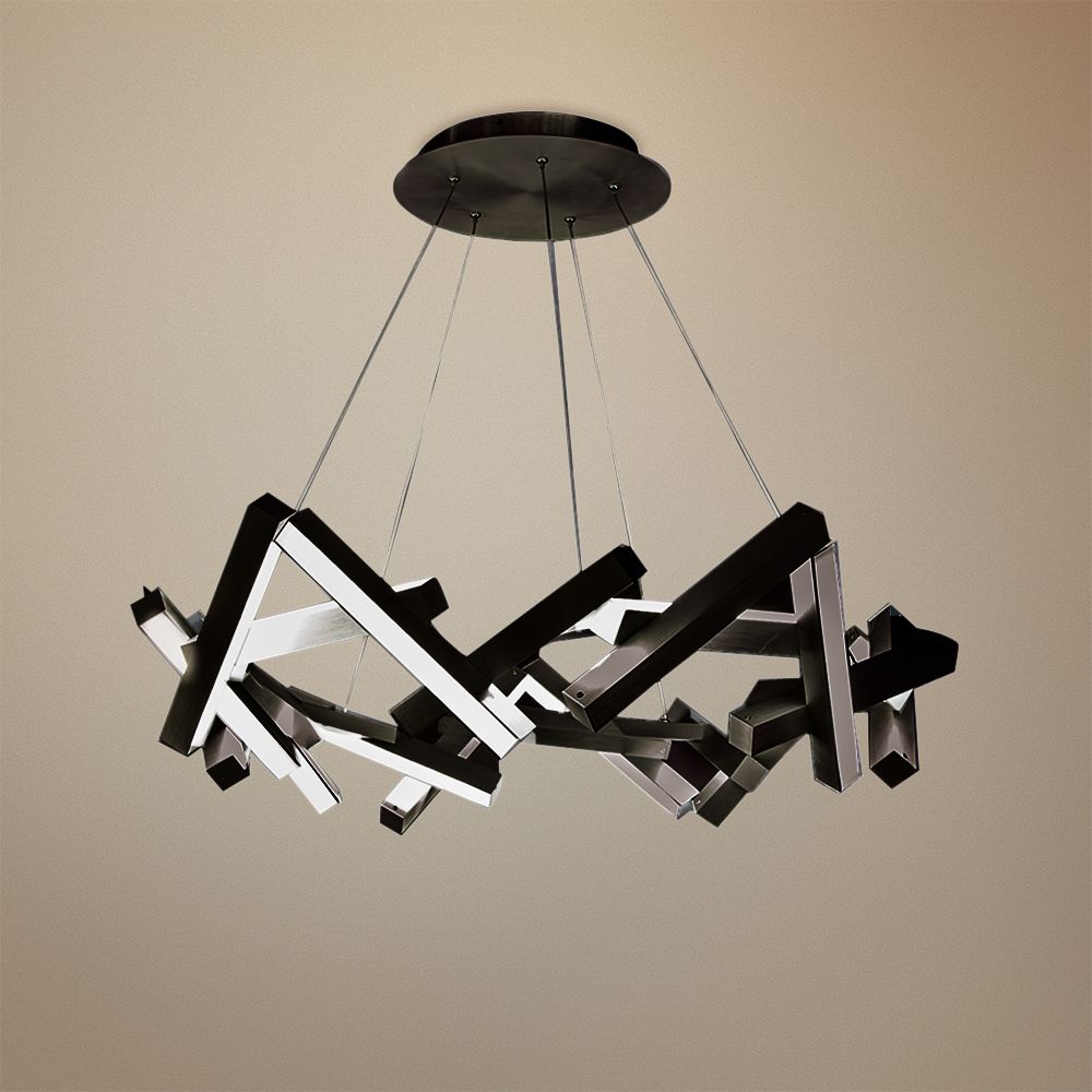 black led chandelier