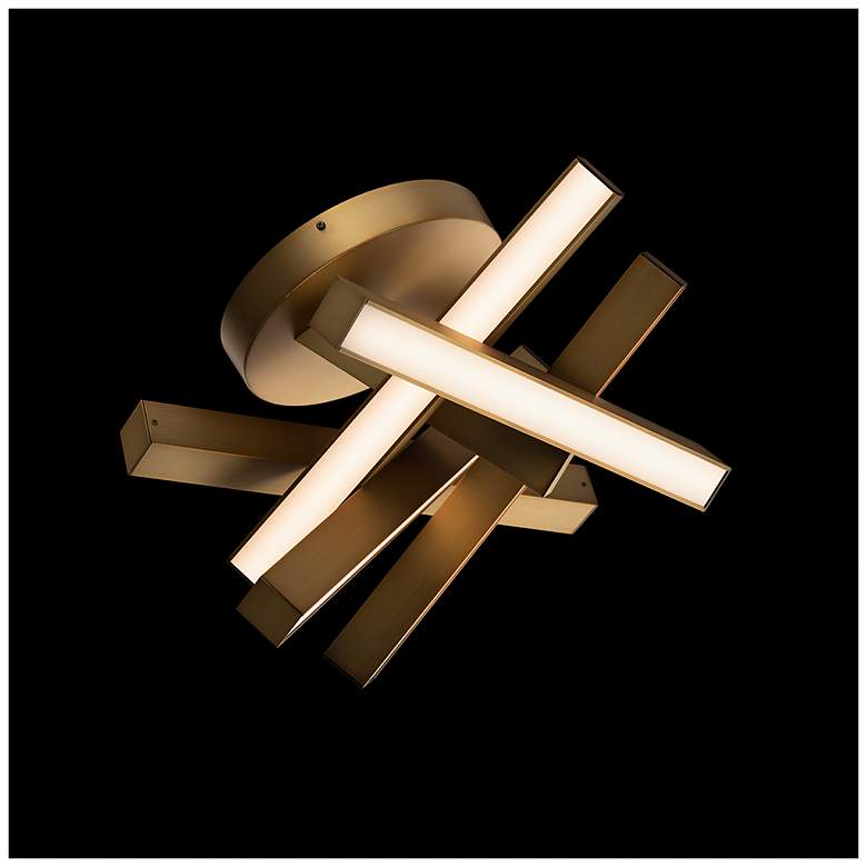 Image 3 Modern Forms Chaos Aged Brass 3000K more views