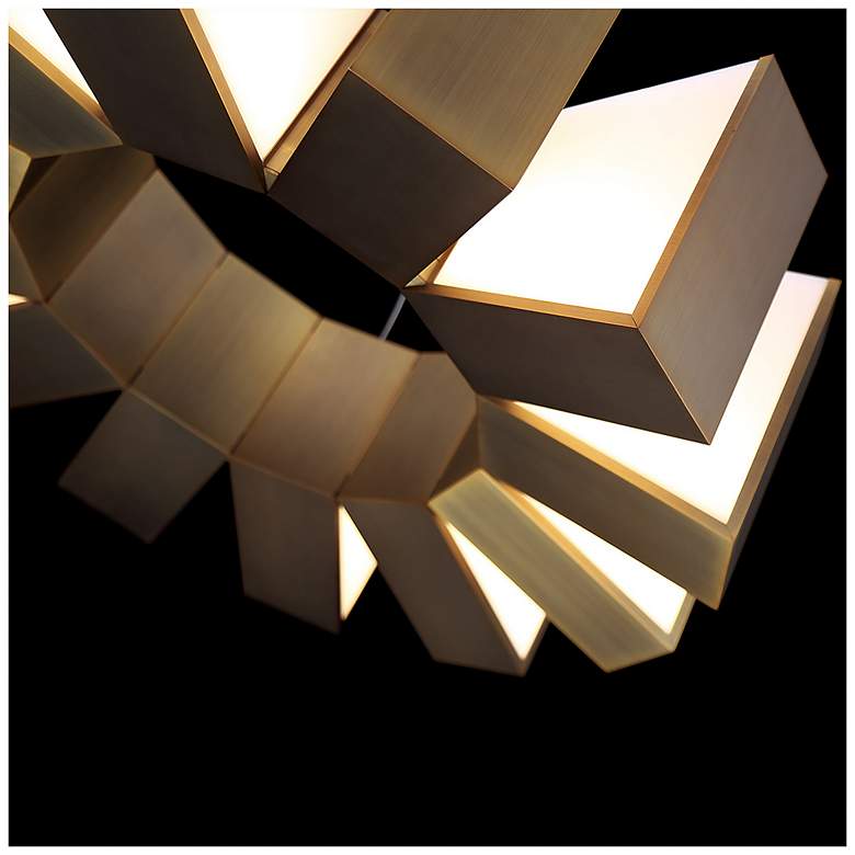 Image 4 Modern Forms Chronos Aged Brass 3000K more views