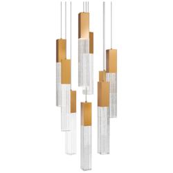 Modern Forms Cinema Aged Brass 2700-3000-3500-4000K