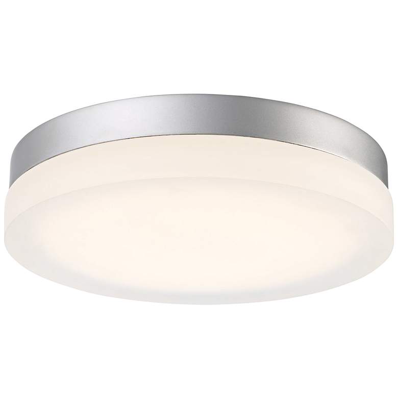 Image 2 Modern Forms Circa 15" Wide Titanium LED Ceiling Light