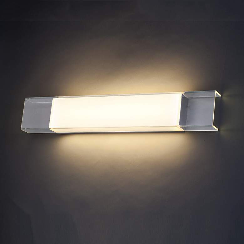 Image 2 Modern Forms Cloud 28" Wide Chrome LED Bath Light more views