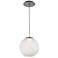 Modern Forms Cosmic 9" Wide Black LED Mini Pendant