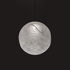 Image4 of Modern Forms Cosmic 9" Wide Black LED Mini Pendant more views