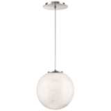 Modern Forms Cosmic 9&quot; Wide Brushed Nickel LED Mini Pendant