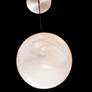 Modern Forms Cosmic 9" Wide Brushed Nickel LED Mini Pendant