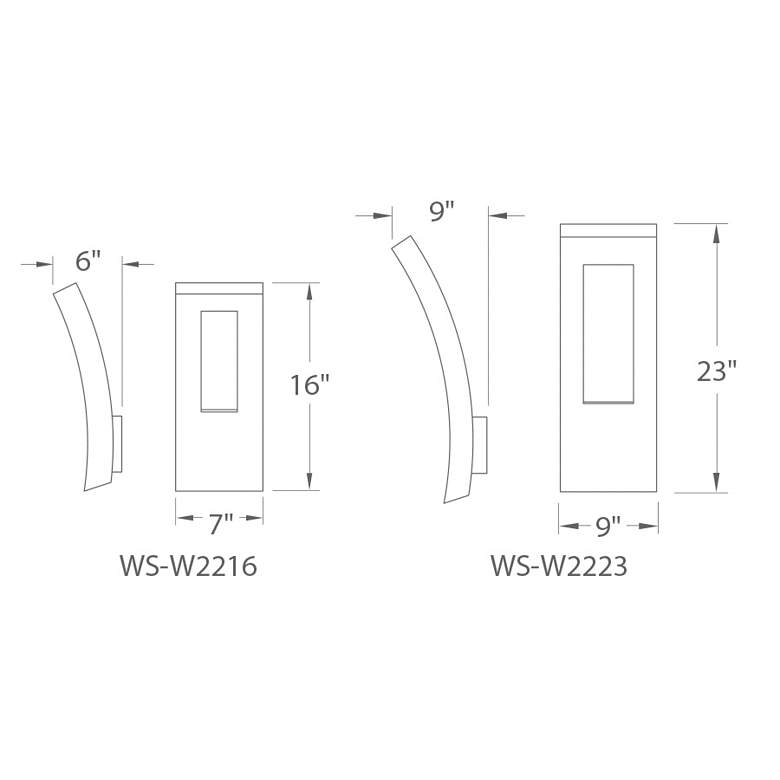 Image 2 Modern Forms Dawn 16" High Black LED Outdoor Wall Light more views