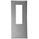 Modern Forms Dawn 16" High Graphite LED Outdoor Wall Light