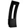 Modern Forms Dawn 23" High Black LED Outdoor Wall Light