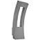 Modern Forms Dawn 23" High Graphite LED Outdoor Wall Light