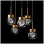 3_Modern Forms Double Bubble Aged Brass 3000K more views