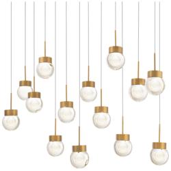 Modern Forms Double Bubble Aged Brass 3000K