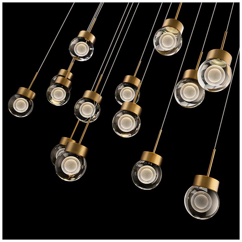 Image 3 Modern Forms Double Bubble Aged Brass 3000K more views