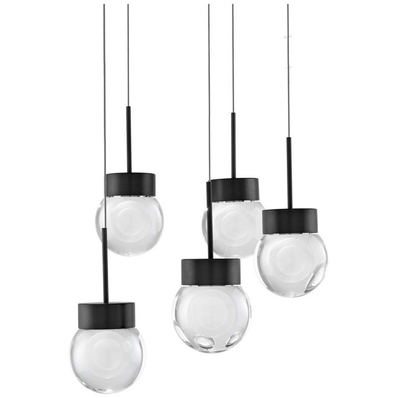 Image 1 Modern Forms Double Bubble Black 3000K