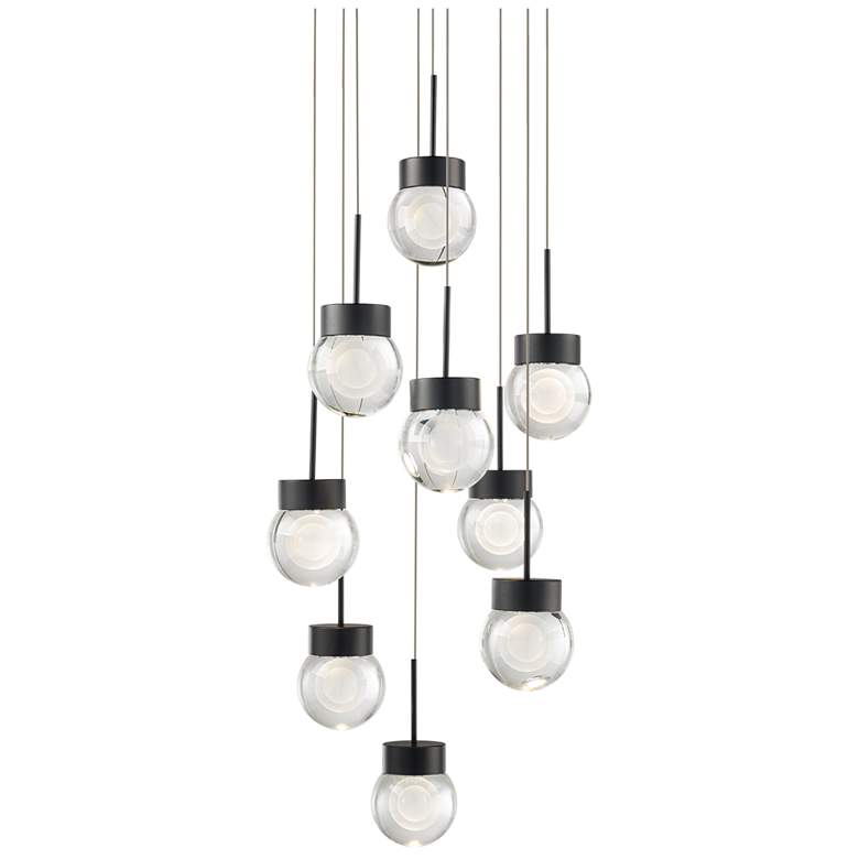 Image 1 Modern Forms Double Bubble Black 3000K