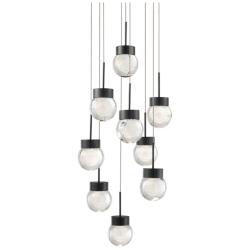 Modern Forms Double Bubble Black 3000K