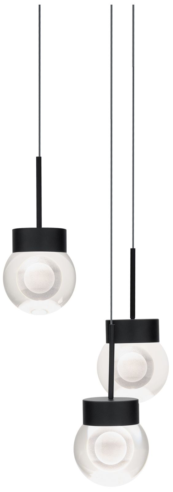 Modern Forms Double Bubble Black Collection