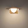 Modern Forms Echelon 14" Wide Aged Brass LED Ceiling Light