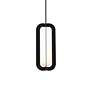 3_Modern Forms Echelon 9" Wide Black LED Mini Pendant more views