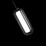 5_Modern Forms Echelon 9" Wide Black LED Mini Pendant more views