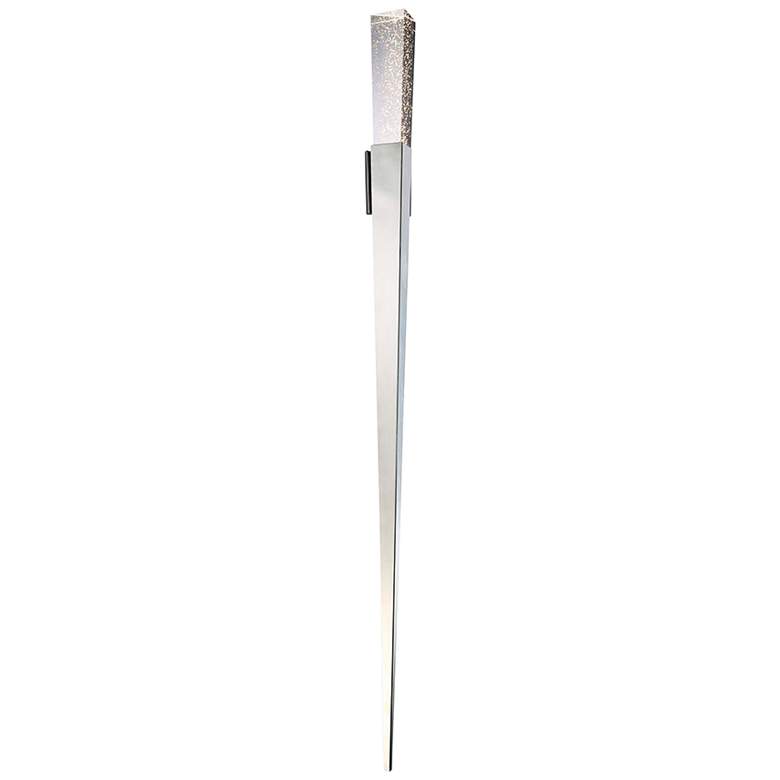 Image 1 Modern Forms Elessar 70"H Polished Nickel LED Wall Sconce