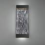 Modern Forms Fathom 22" High 1-Light Black LED Outdoor Wall Light