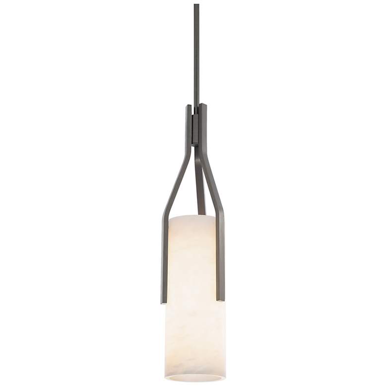 Image 1 Modern Forms Firenze 4 3/4"W Antique Nickel LED Mini Pendant