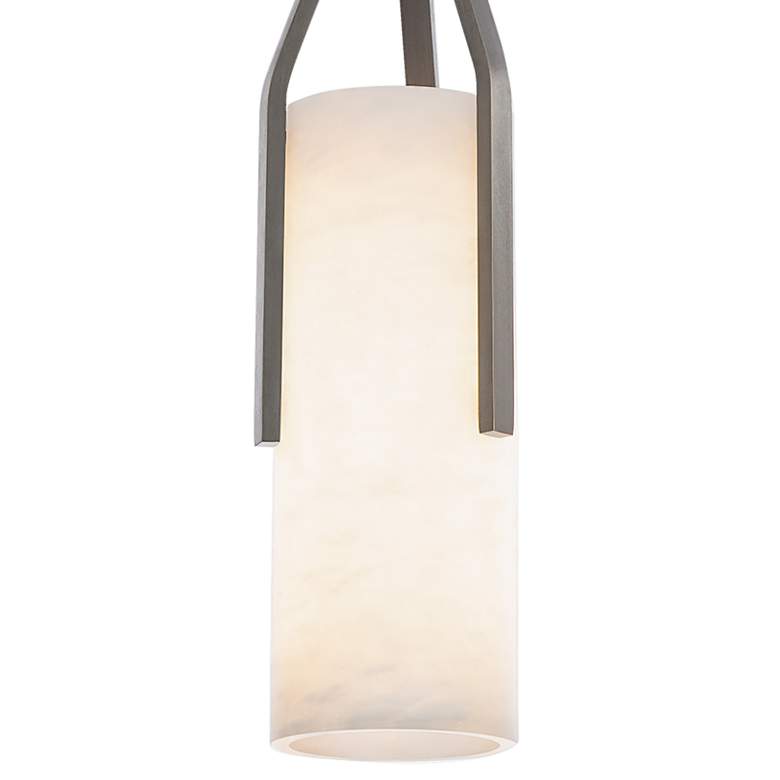 Image 2 Modern Forms Firenze 4 3/4 inchW Antique Nickel LED Mini Pendant more views