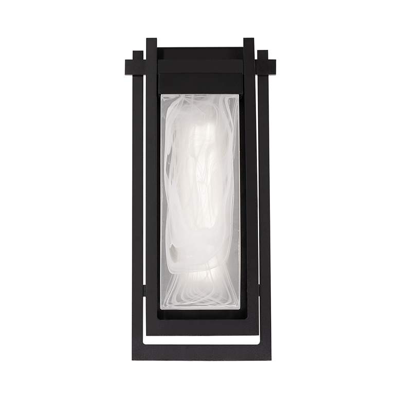 Image 2 Modern Forms Haze 22" High Black LED Outdoor Wall Light more views