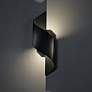 Modern Forms Helix 17" High Bronze LED Outdoor Wall Light