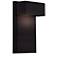 Modern Forms Hiline 12" High Black LED Outdoor Wall Light