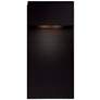 2_Modern Forms Hiline 12" High Black LED Outdoor Wall Light more views