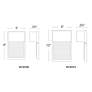 3_Modern Forms Hiline 12" High Black LED Outdoor Wall Light more views