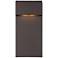 Modern Forms Hiline 12" High Bronze LED Outdoor Wall Light