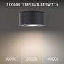 4_Modern Forms I-Spy 5" Wide 3000K Black LED Outdoor Ceiling Light more views