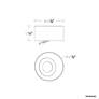 6_Modern Forms I-Spy 5" Wide White Finish Outdoor LED Puck Light more views