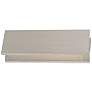 Modern Forms Ibeam 14" High Brushed Aluminum LED Wall Sconce