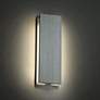 Modern Forms Ibeam 14" High Brushed Aluminum LED Wall Sconce