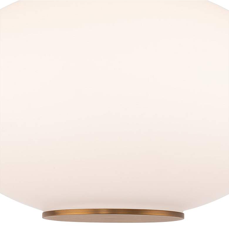 Image 2 Modern Forms Illusion 16" Wide Aged Brass LED Pendant Light more views