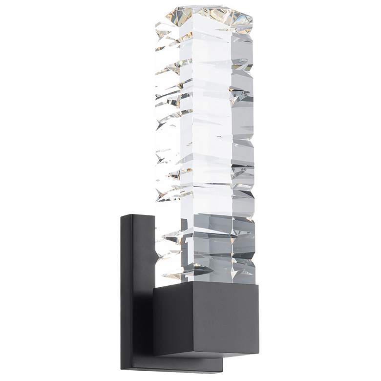 Image 2 Modern Forms Juliet 15" High Black LED Wall Sconce