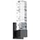 Modern Forms Juliet 15" High Black LED Wall Sconce