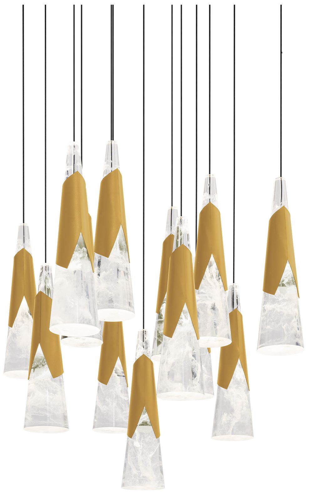 Modern Forms Kilt Brass - Antique Brass Collection