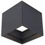 2_Modern Forms Kube 5" Wide Black LED Outdoor Ceiling Light