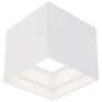 1_Modern Forms Kube 5" Wide White LED Outdoor Ceiling Light