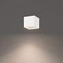 3_Modern Forms Kube 5" Wide White Outdoor LED Flush Mount more views