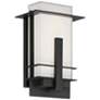 Modern Forms Kyoto 10" High Bronze LED Outdoor Wall Light