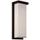 Modern Forms Ledge 14" High Bronze LED Outdoor Wall Light